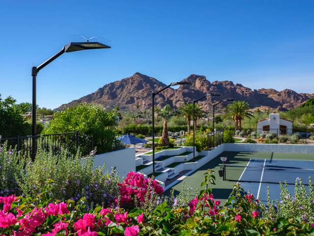 Sunken Tennis Court