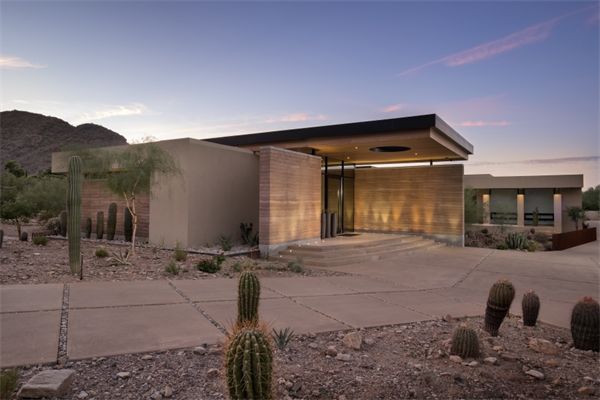 Modern Desert Landscape